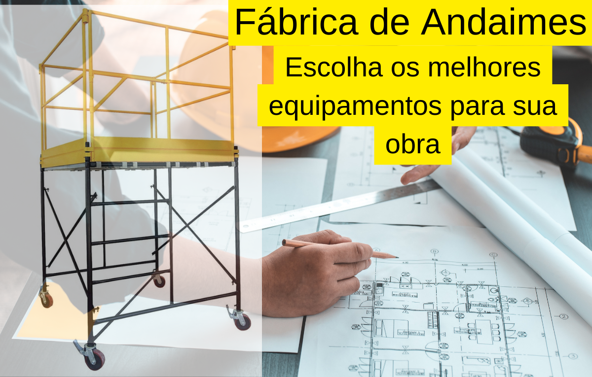 Fábrica de andaimes equipamentos para acesso