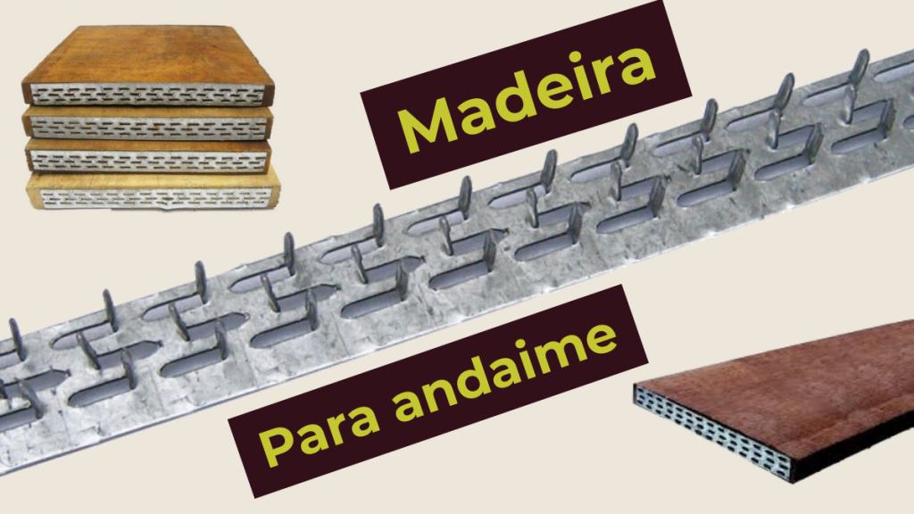 Madeira para andaime