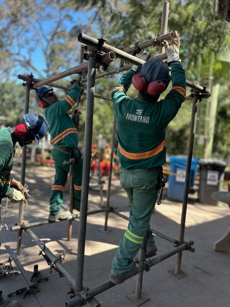 Sipatmin 2026 Bemisa - Demonstração de pau de carga para elevação de peso
